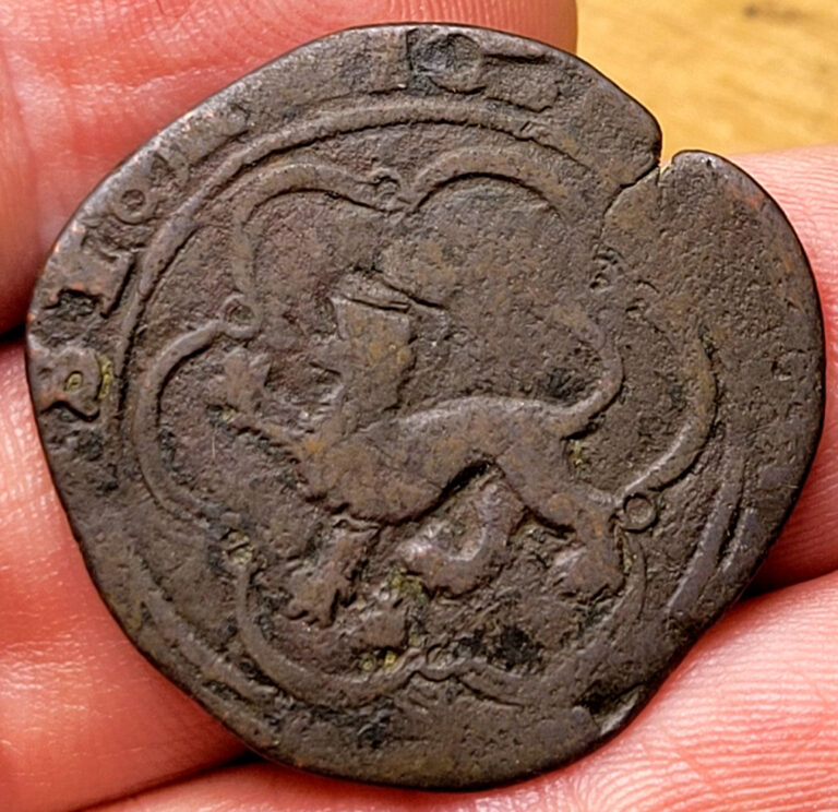 Read more about the article LARGE 1474 – 1504 Spanish 4 Maravedis of Ferdinand and Isabella Catholic Kings