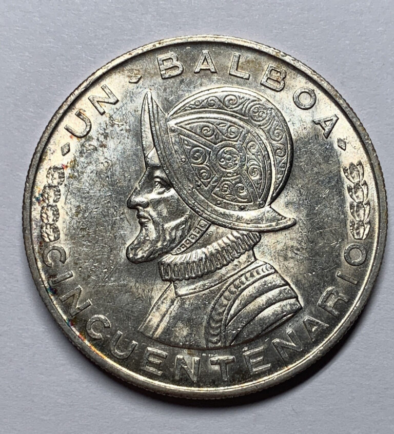 Read more about the article 1953 Panama 1 Balboa SILVER COIN (0.900) NICE Low Mintage 50 000!!!