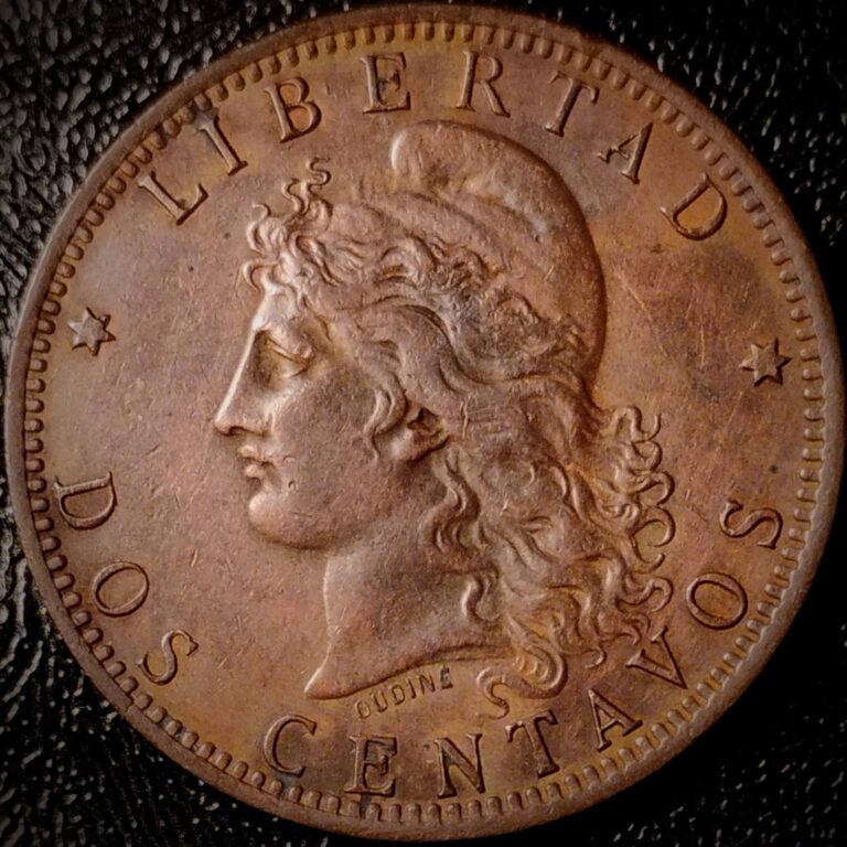 Read more about the article Argentina 1888 – 2 Centavos – KM#33