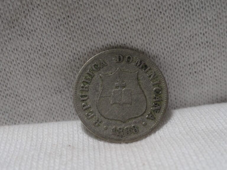 Read more about the article DOMINICAN REPUBLIC COIN 1888 2-1/2 CENTAVOS GOOD CONDITION FAST FREE SHIPPING