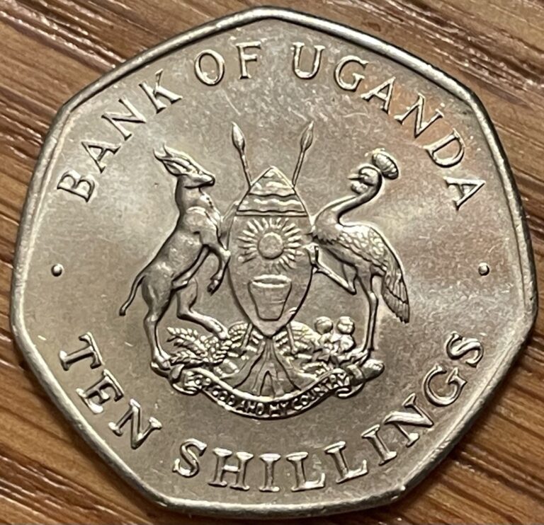 Read more about the article Uganda 10 Shilling Coin  1987  AU  #2 – Combined Shipping Ok