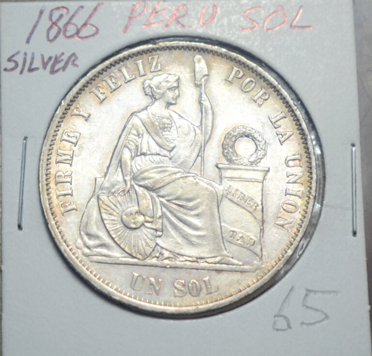 Read more about the article 1866 PERU SILVER SOL HIGH GRADE