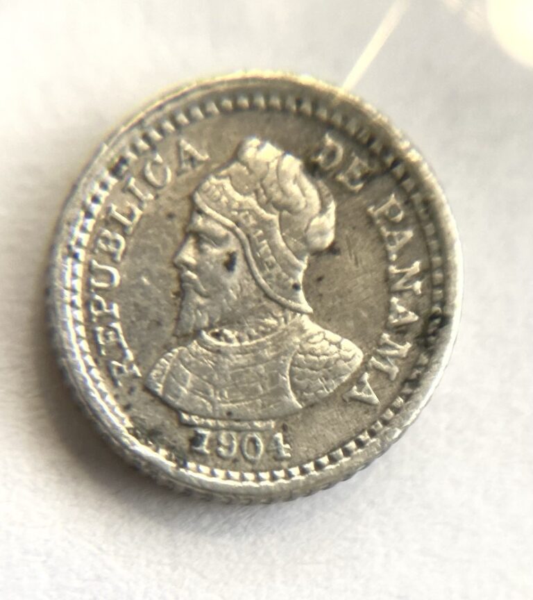Read more about the article 1904 Panama 2 1/2 Centesimos Silver Coin .900 Silver Panama Pill