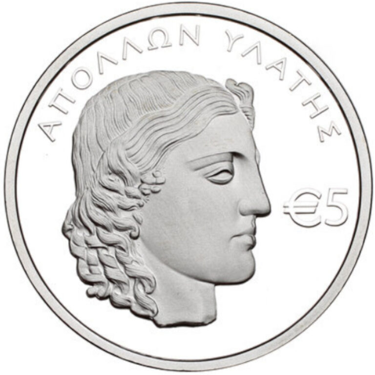 Read more about the article 2023 Cyprus € 5 Euro Silver Proof Coin – Apollon Hylates