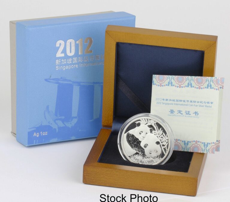 Read more about the article 2012 China Singapore International Coin Fair Panda 1 oz .999 Silver PF Medal OGP
