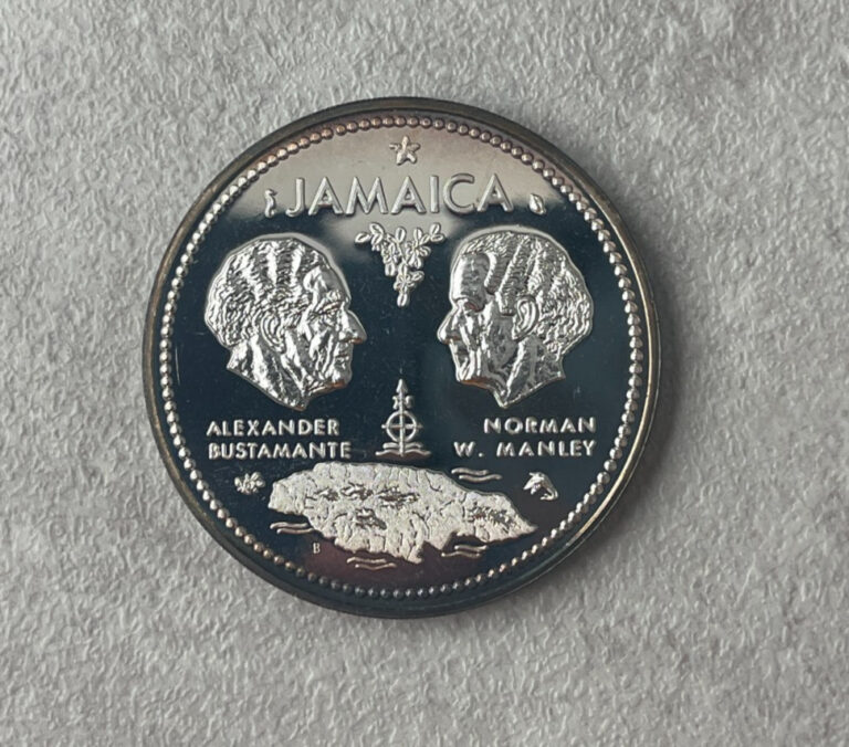 Read more about the article 1972 Jamaica $10 Ten Dollars Silver Proof – Independence L2