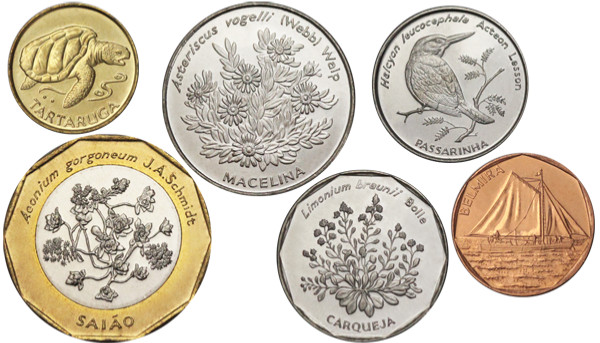 Read more about the article CAPE CABO VERDE 6 COINS SET 1 – 100 ESCUDOS BIMETAL TURTLE SHIP 1994 UNC