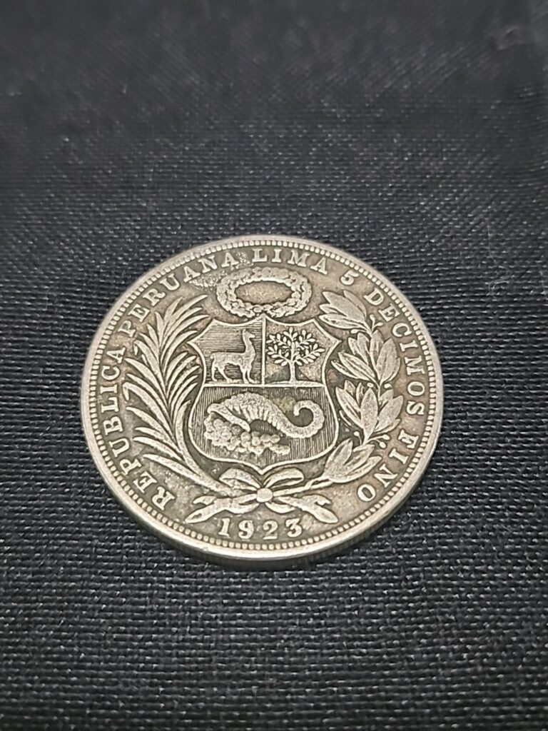 Read more about the article 1923 Peru Un Sol Silver Crown Seated Liberty Coin