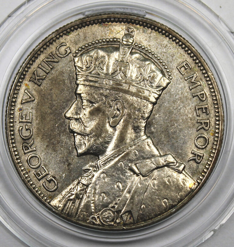 Read more about the article New Zealand  1934 King George Half Crown – AU !!