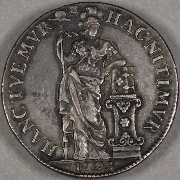 Read more about the article 1793 Netherlands Utrecht Silver 3 Gulden