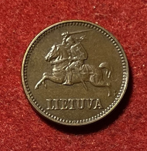 Read more about the article Lithuania Centas 1936 Bronze Coin KM#79 T6975