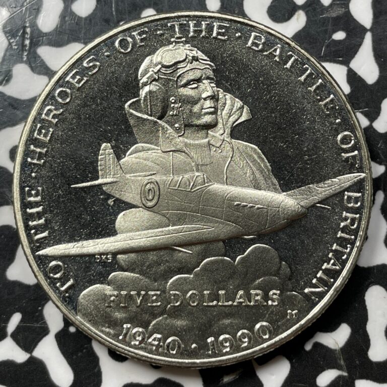 Read more about the article 1990 Marshall Islands $5 Dollars (5 Available) High Grade! (1 Coin Only)
