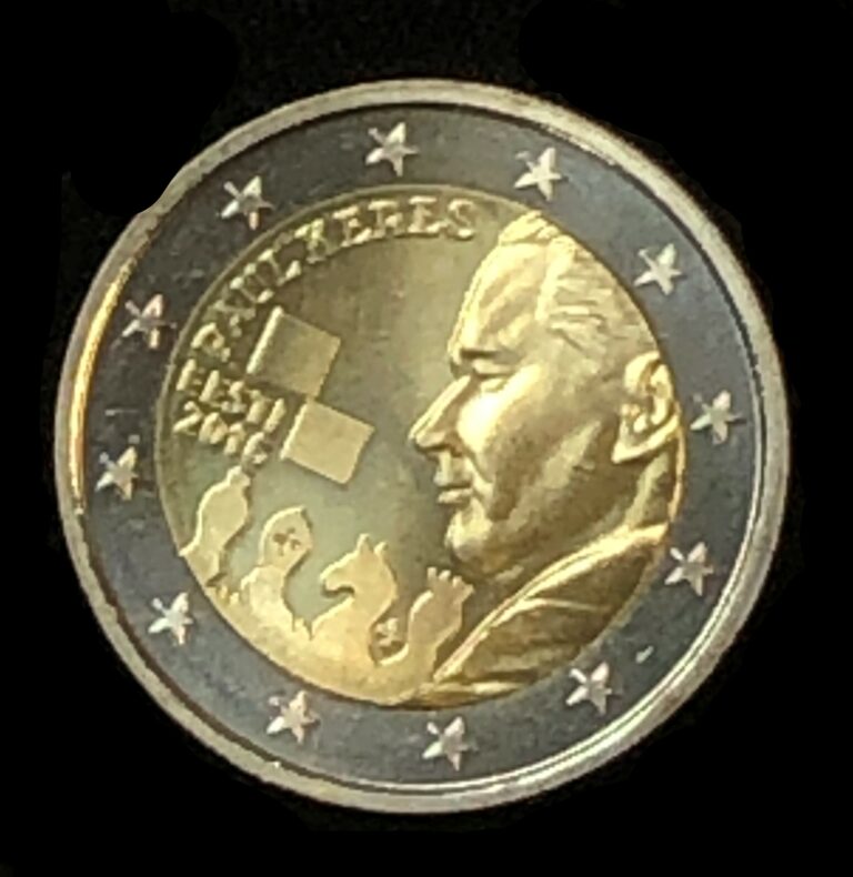 Read more about the article Chess Coin – Grandmaster Paul Keres – 2€ – Estonia – Uncirculated