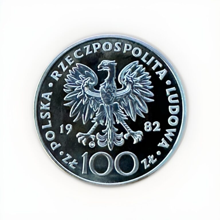 Read more about the article 1982 100 Zlotych Pope John Paul II Commemorative Silver Coin OGP and Certificate