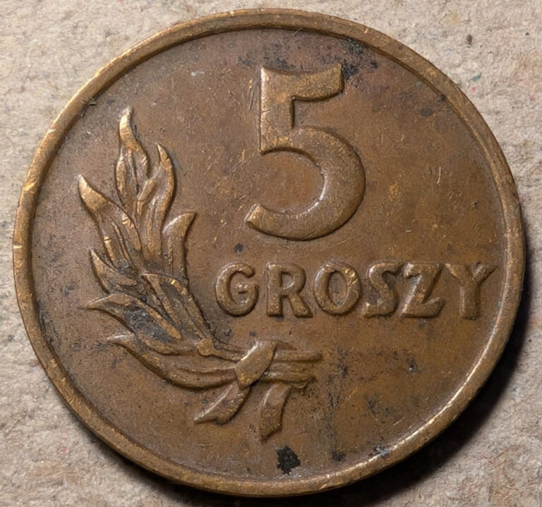 Read more about the article Poland 5 groszy 1949