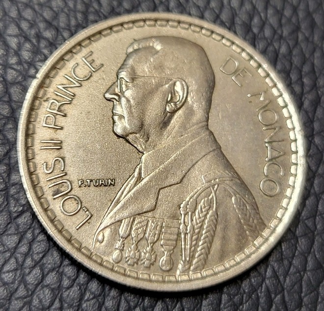 Read more about the article 1947 Monaco 20 Francs Coin
