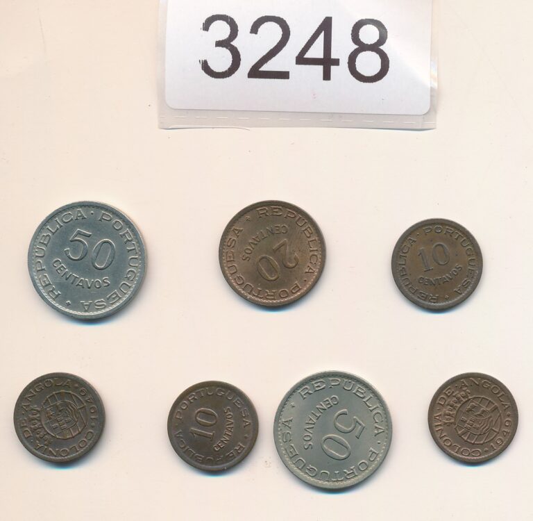 Read more about the article ANGOLA – 7 COIN – NICE VALUE – #3248