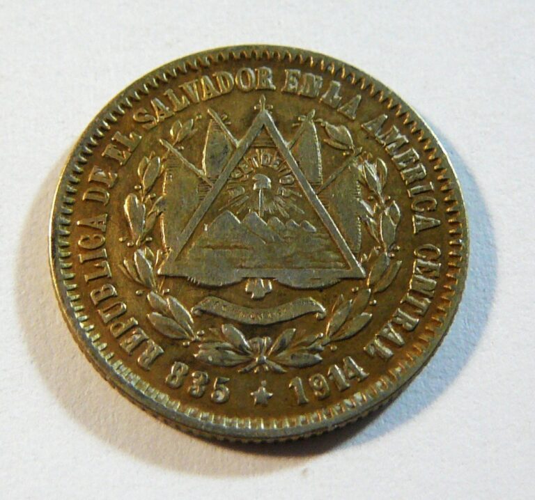 Read more about the article EL SALVADOR SILVER 10 CENTAVOS 1914