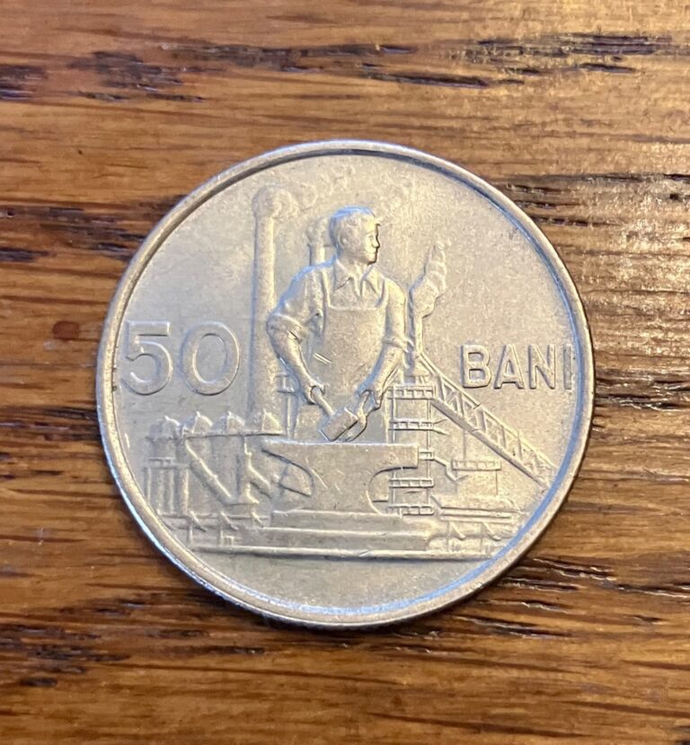 Read more about the article Vintage 1956 Romania 50 Bani  Obsolete European Coin