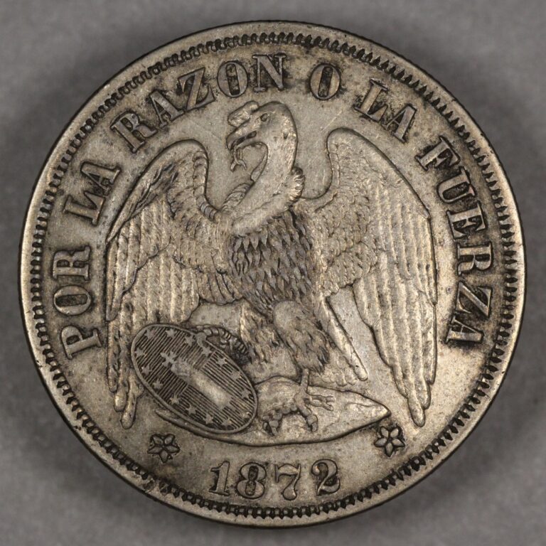 Read more about the article 1872 Chile Silver Peso