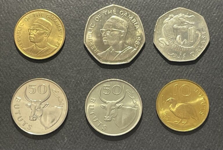 Read more about the article The Gambia Non Silver Minor Coins: Lot of 6