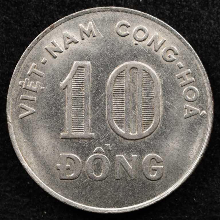 Read more about the article South Vietnam 10 Dong 1968  Coin  Inv#J666