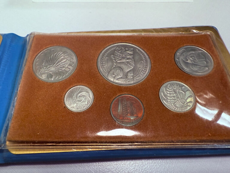 Read more about the article Singapore Uncirculated Coin Set Board of Commissioners of Currency 1977