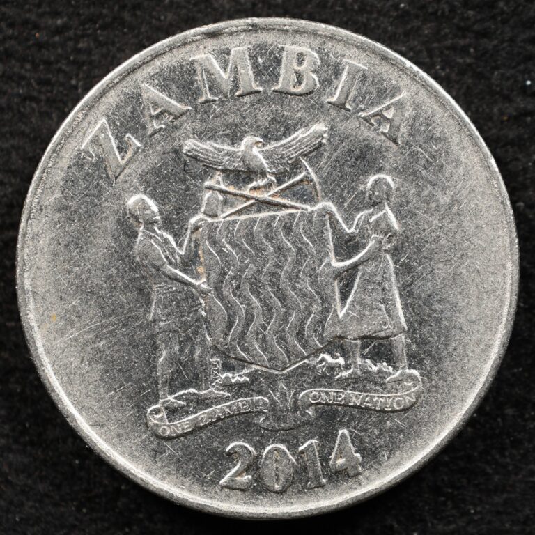 Read more about the article Zambia 1 Kwacha 2014  Coin  Inv#J615