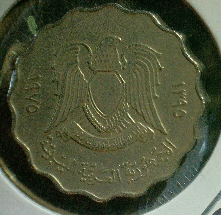 Read more about the article WORLD COIN SALE-1975 LIBYA 50 dirhams COPPER/NICKEL COMPOSITION COIN–KM# 16