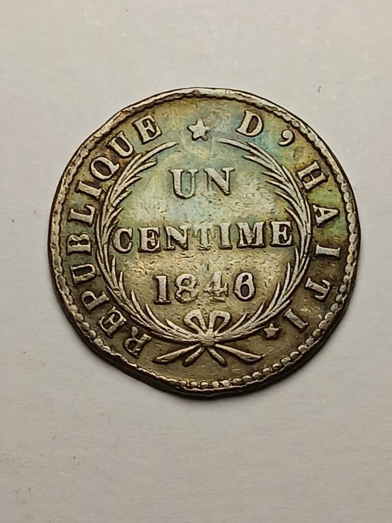 Read more about the article 1846 (AN 43) Haiti 1 Centime