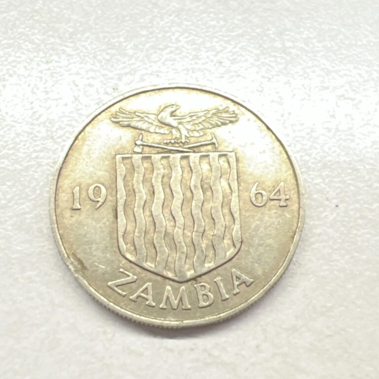 Read more about the article 1964 ZAMBIA SHILLING – Excellent Coin – FREE SHIP – Bin #62