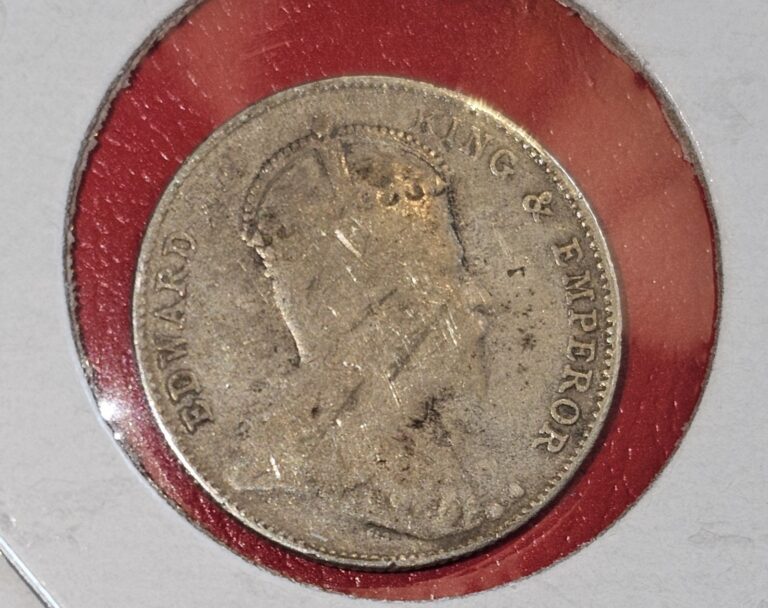 Read more about the article Malaysia Straits Settlement 1910 20 Cents Silver Coin