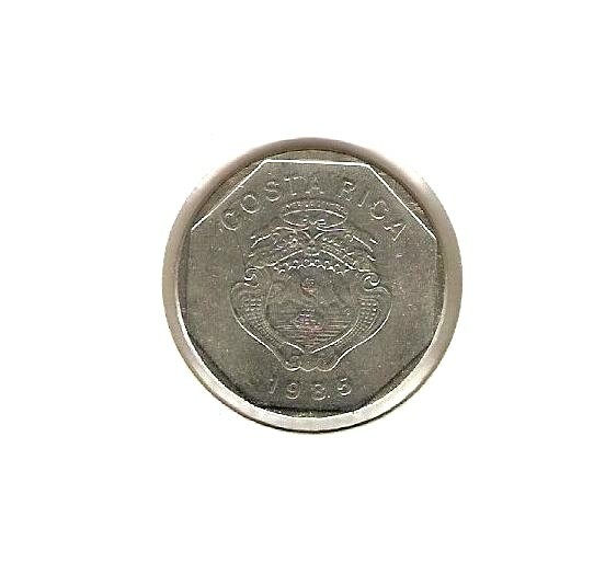 Read more about the article 1985 COSTA RICA Coin 10 COLONES