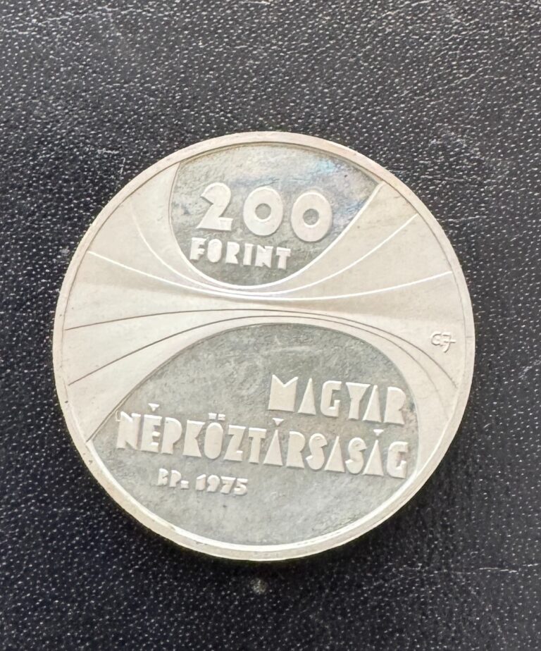 Read more about the article 1975 Hungary 200 Forint Proof Silver Coin