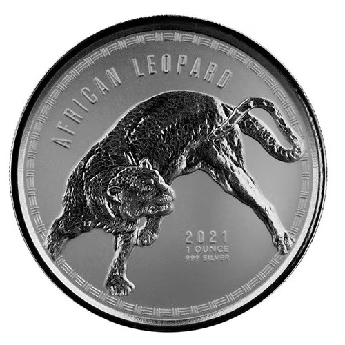 Read more about the article 2021 Republic of Ghana African Leopard 1 oz Silver BU