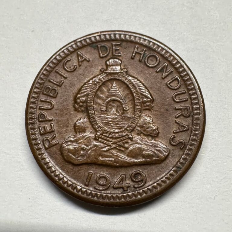 Read more about the article 1949 Honduras 1 Centavo – Small Coin – Coins #C-056