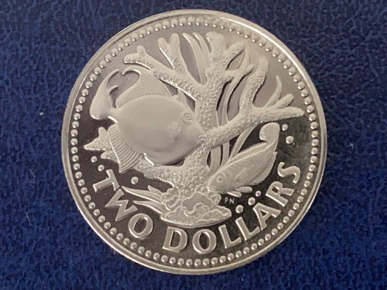 Read more about the article 1976 Barbados 2 Dollars Proof Coin-Ex. Mint Set- Uncirculated