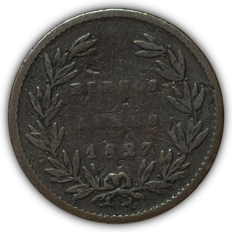 Read more about the article 1827 Buenos Aires Argentina 5/10 Good G Coin #27000