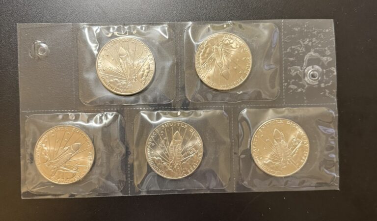 Read more about the article 1988 Launch of the Space Shuttle Discovery Marshall Islands $5 Coins NEW/SEALED