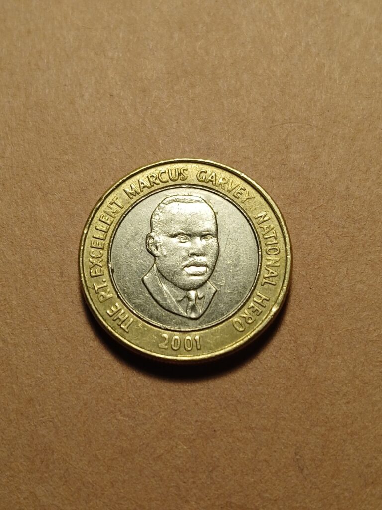 Read more about the article 2001 20 DOLLAR JAMAICA COIN