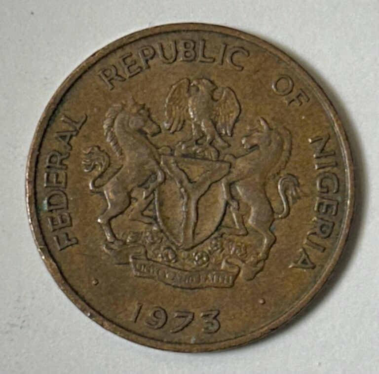 Read more about the article 1973 Nigeria 1 Kobo Coin  Combined Shipping