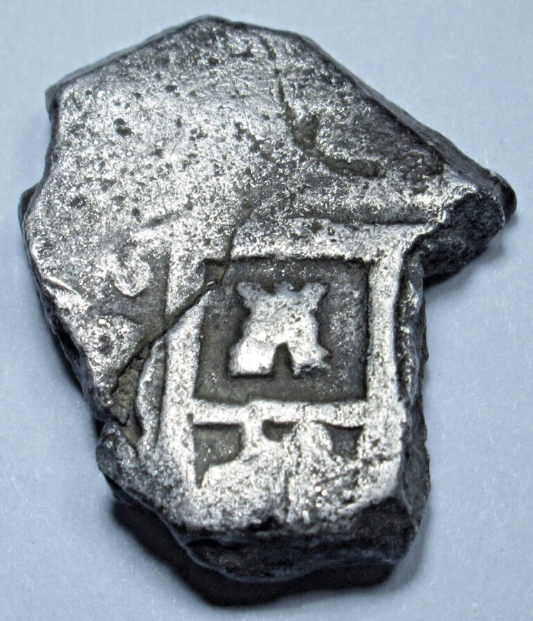 Read more about the article 1600’s “Maria Type” Spanish Silver 2 Reales Genuine Antique Colonial Cob 2R Coin