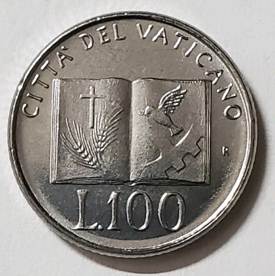 Read more about the article 1992 Vatican City 100 Lire Coin