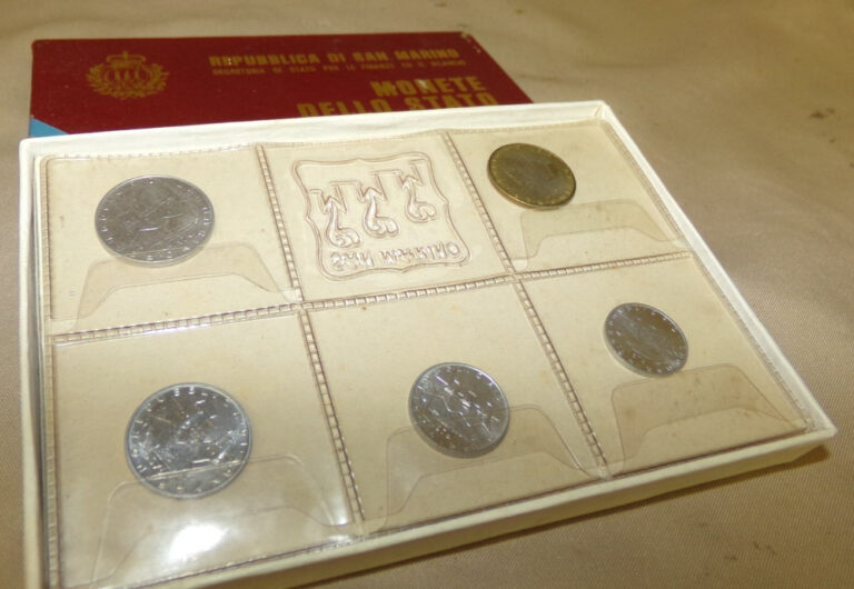 Read more about the article Monete Dello Stato Republic of San Marino 5-Coin Mint Set 1976