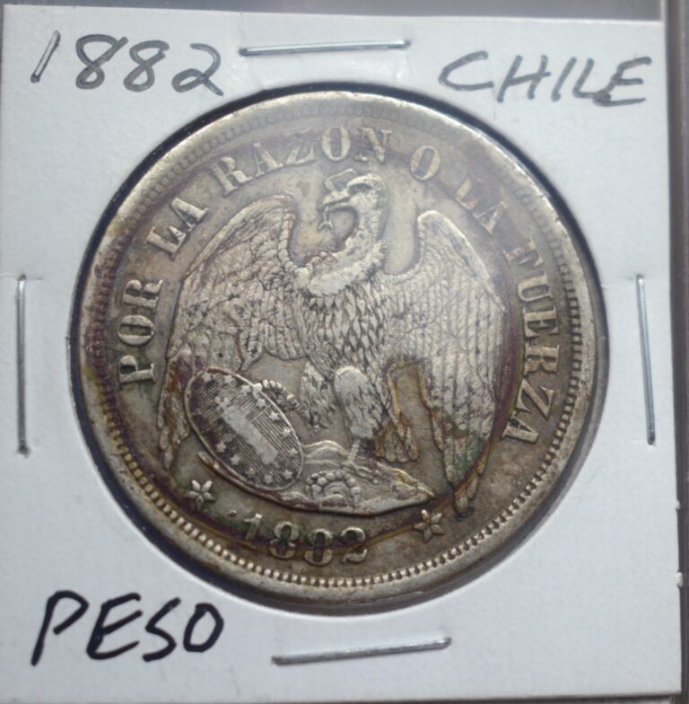 Read more about the article 1882 CHILE SILVER PESO