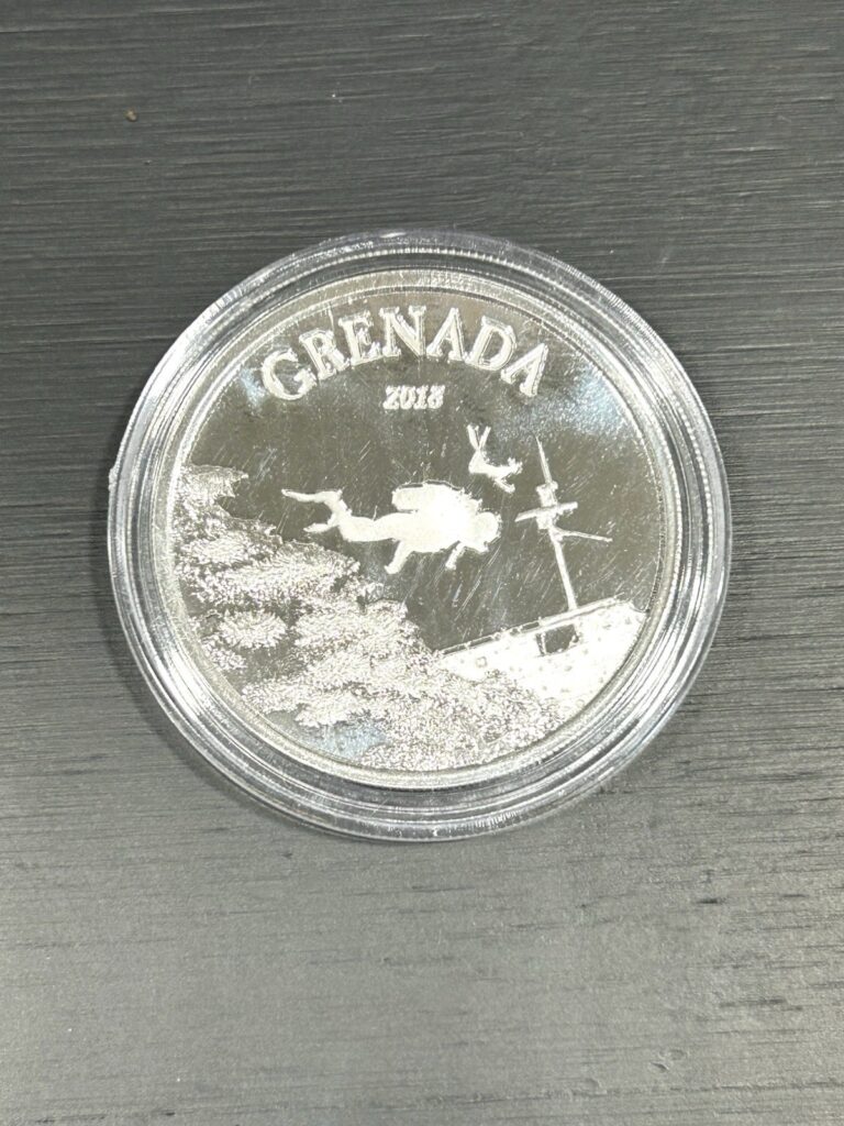 Read more about the article 2018 Grenada Eastern Caribbean Central Bank 1 oz .999 Silver Round