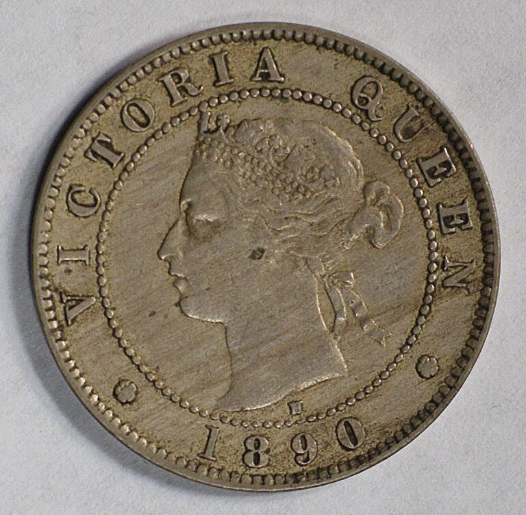 Read more about the article 1890-H Jamaica 1/2 Penny coin KM-16 #15839