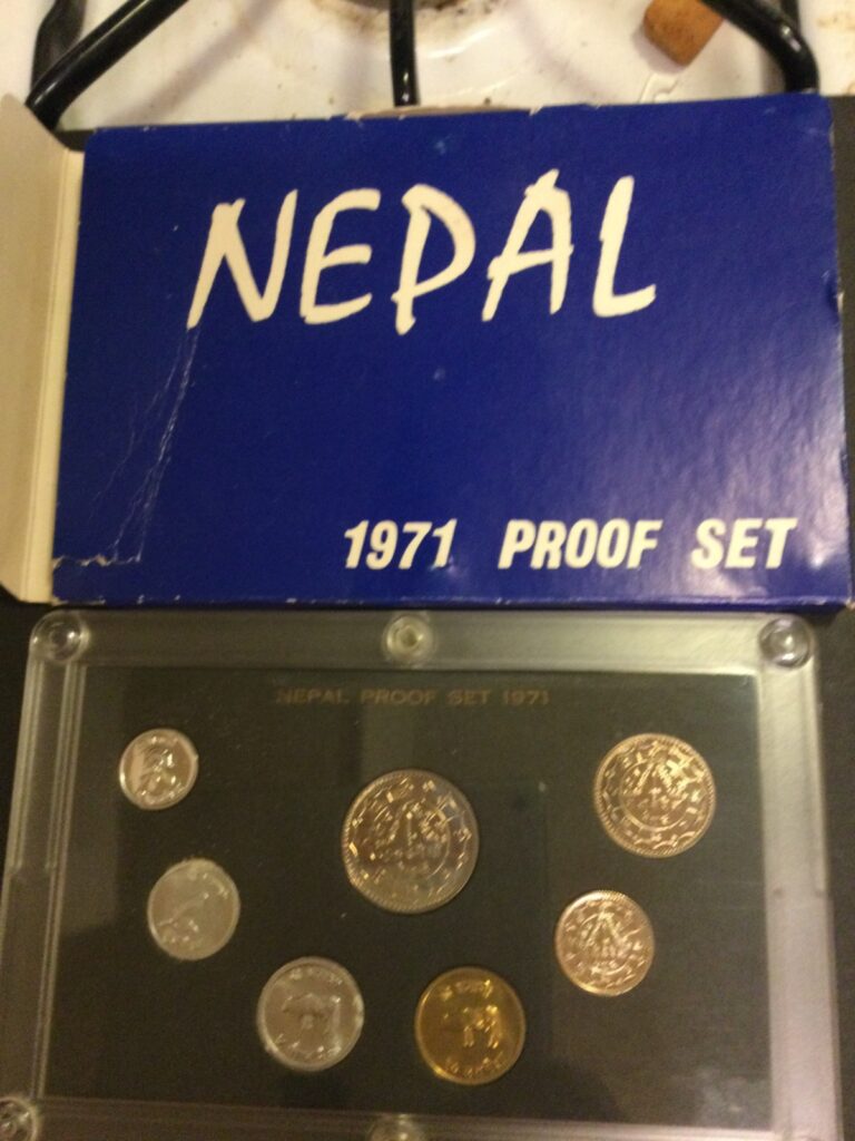 Read more about the article Nepal 1971 Proof Set of 7 Coins no paperwork