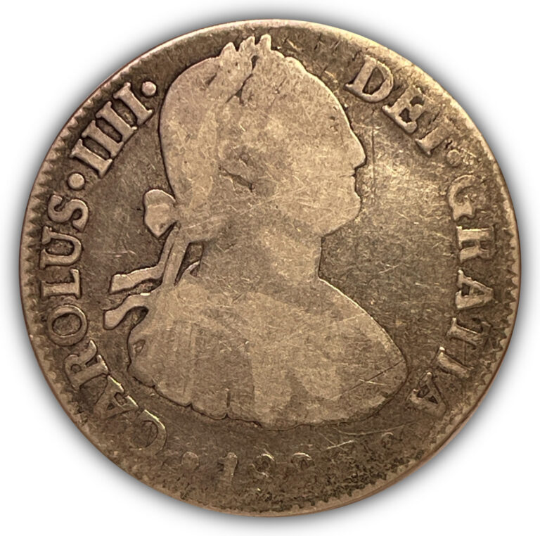 Read more about the article 1803 Peru 2 Reale Good G Coin #26724