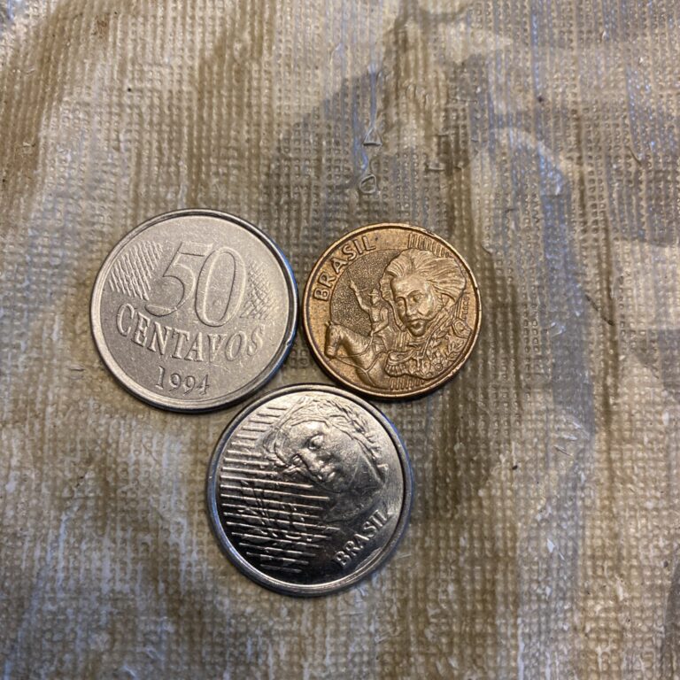 Read more about the article Brazil 1994  50 Centavos  1997  2008  10 Centavo    – 3Coins